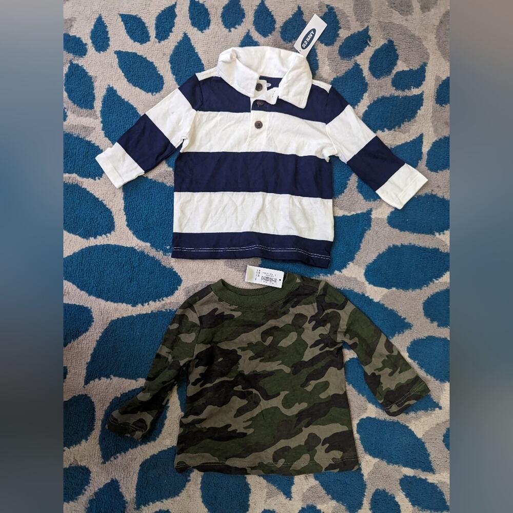 3 Old Navy Tops, 3 - 6 Months